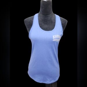 Pink victoria's secret razor back tank top League Collegiate Wear